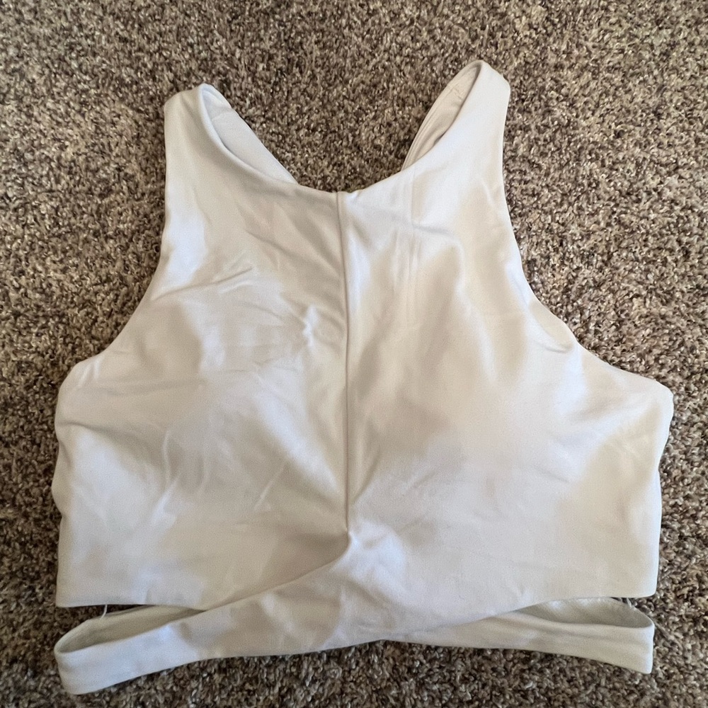 Athleta White Sports Bra